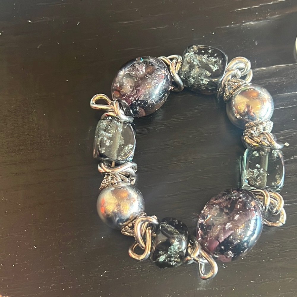 Earrings and bracelets